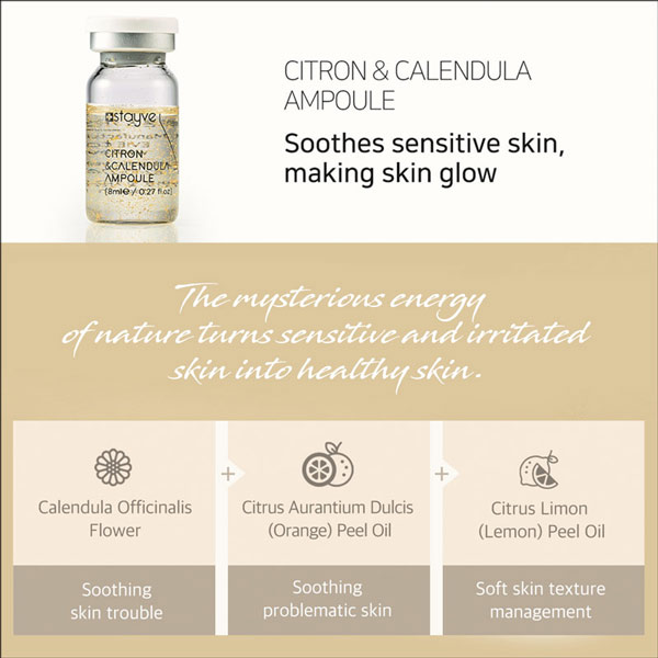 Stayve Citron & Calendula Soothing Ampoule – Hydrating Booster for Dry & Sensitive Skin - Image 5