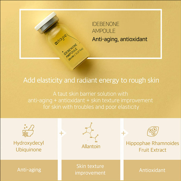Stayve Idebenone Booster Ampoule – Advanced Anti-Aging Serum for Skin Firmness - Image 6