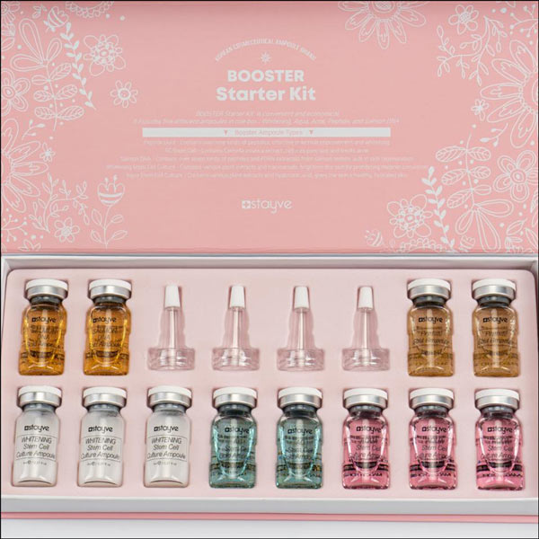 Stayve Booster Starter Kit – Micro-Needling Serum Set for Skin Whitening & Regeneration - BOOSK - Image 3
