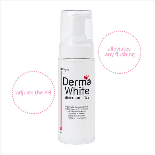 Stayve Dermawhite Neutralising Foam – pH Balancing & Redness Reducing Cleanser DWNF - Image 2