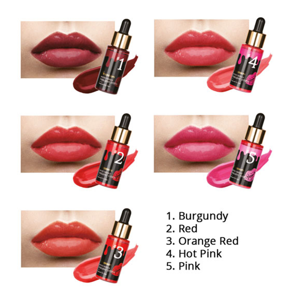 Stayve Cherips Lip Pigments - MTS Microneedling Lip Ampoules – Long-Lasting Korean Lip Tint with Collagen-Boosting Plump Effect (5 Colors)LCS01 - Image 5