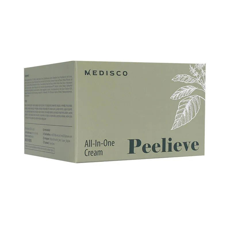 Medisco Peelieve All In One Cream 200ml – Soothing & Moisturizing Korean Beauty Cream MPAC - Image 4