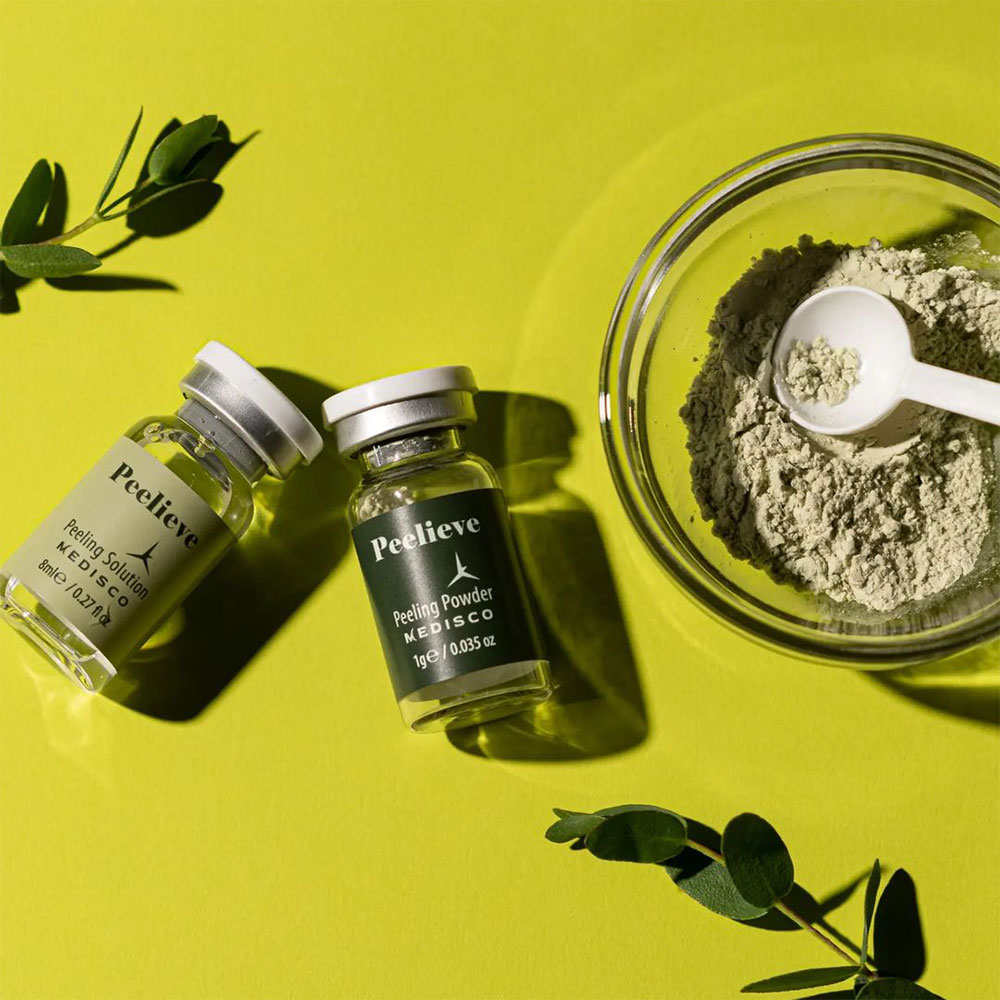 Medisco Peelive peeling (Powder + Solution) – Advanced Skin Renewal Chemical Peel for Acne & Large Pores MPP - Image 2