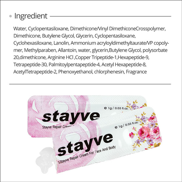 Stayve Repair Cream for Face and Body – Soothing & Healing Skin Care After Laser Treatment - Image 2