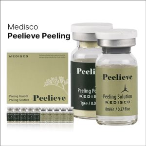 Medisco Peelive peeling (Powder + Solution) – Advanced Skin Renewal Chemical Peel for Acne & Large Pores MPP