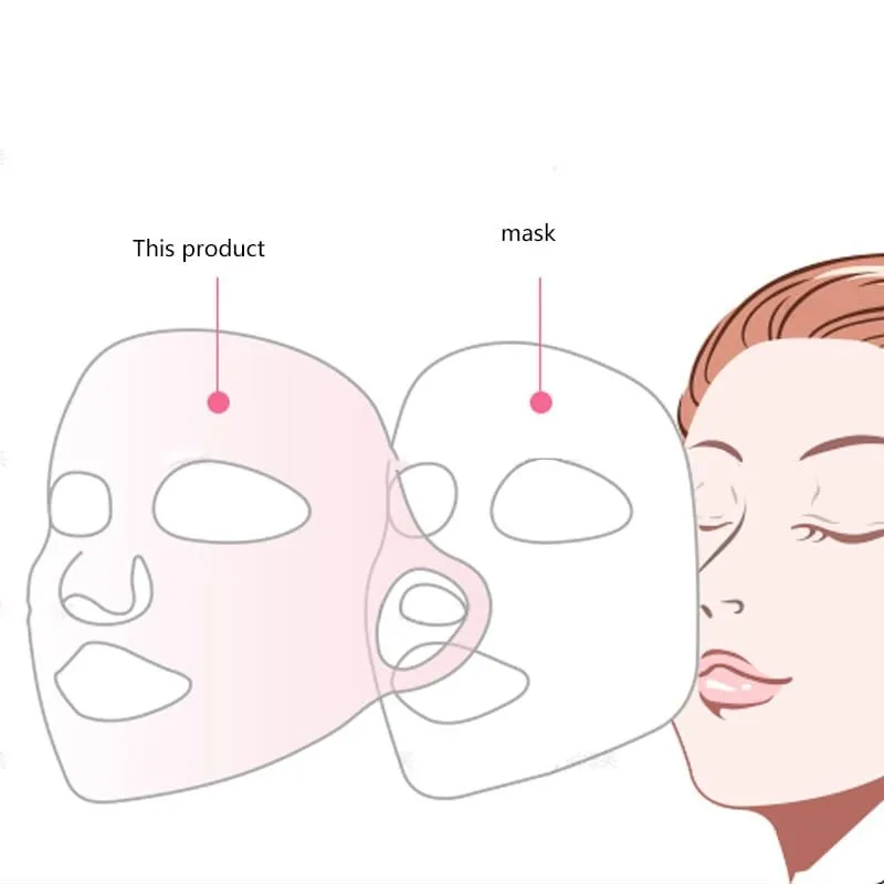 Reusable Silicone Face Mask Cover 1pc– Moisturizing Anti-Evaporation Beauty Tool for Sheet Masks DSM - Image 8