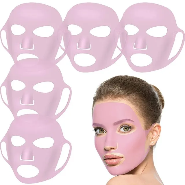 Reusable Silicone Face Mask Cover 1pc– Moisturizing Anti-Evaporation Beauty Tool for Sheet Masks DSM - Image 7