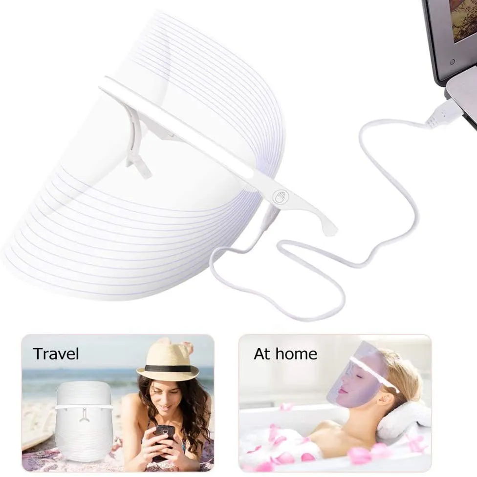LED Face Mask 3 Color Photon Skin Care Mask SMASK - Image 4