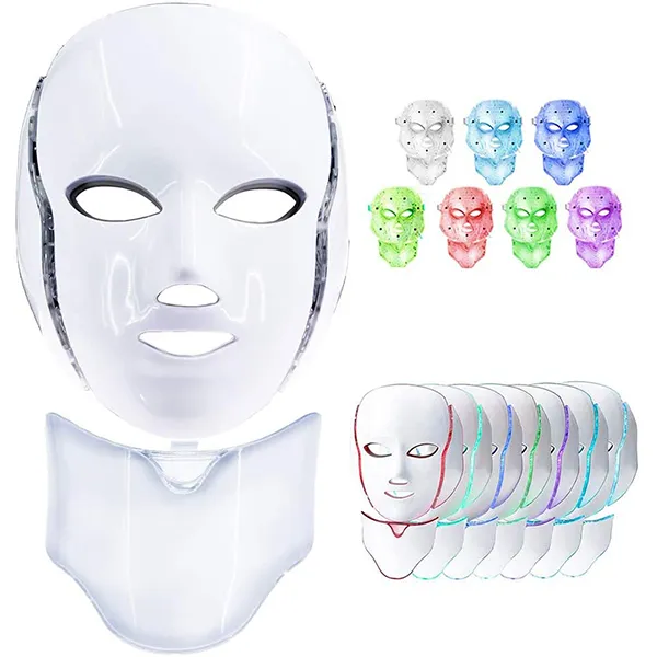 7 Color LED Mask for Face And Neck Light Skin Rejuvenation Lamp BLEDLAMP - Image 2