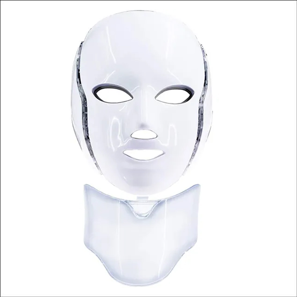 7 Color LED Mask for Face And Neck Light Skin Rejuvenation Lamp BLEDLAMP