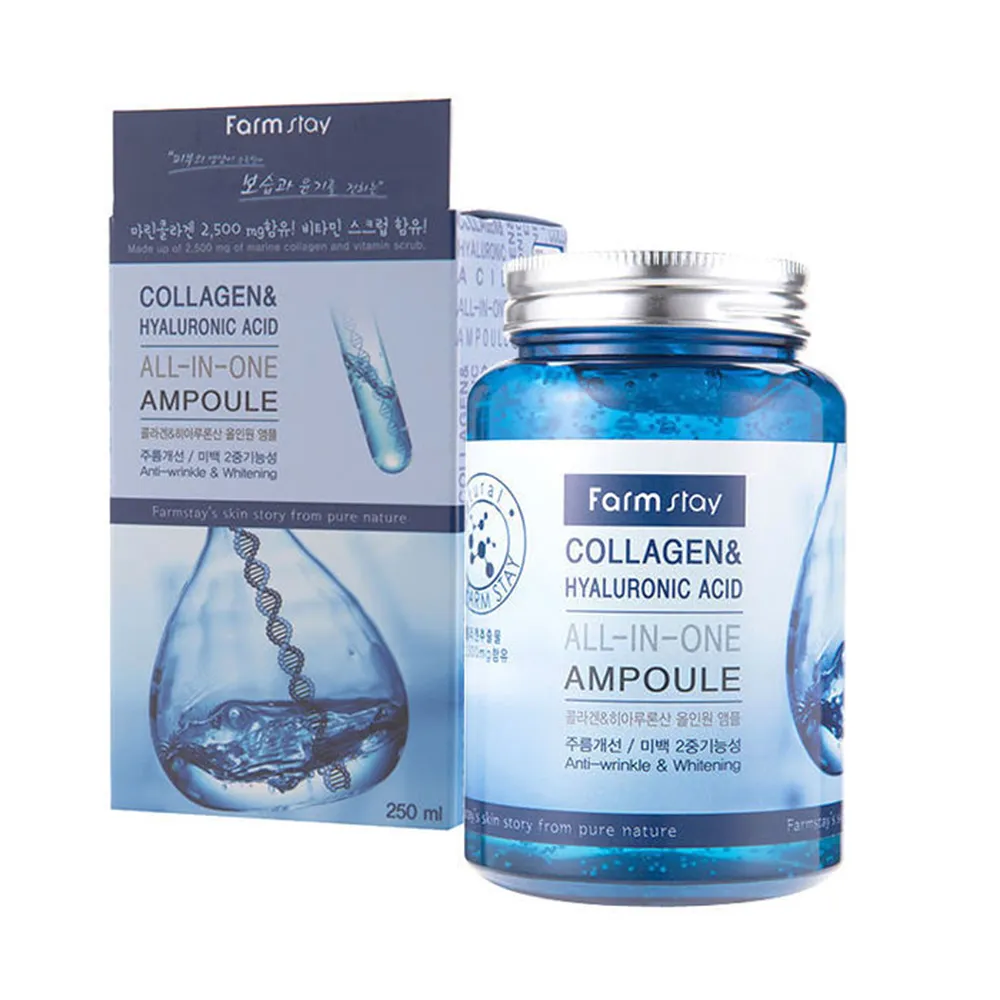 Collagen & Hyaluronic Acid All In One Ampoule 250ml CHA - Image 4