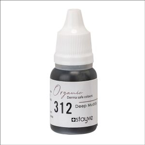 Stayve 312 Deep Muddy Organic Eyebrow Pigment 10ml SDM312
