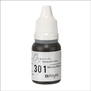 Stayve 301 Woody Black Organic Eyebrow Pigment 10ml SWB301