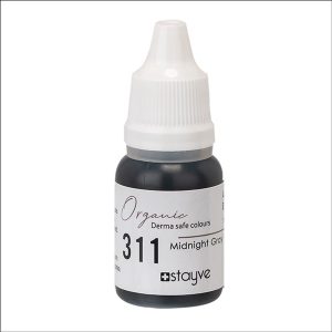 Stayve 311 Midnight Black Organic Eyebrow Pigment 10ml SMG311