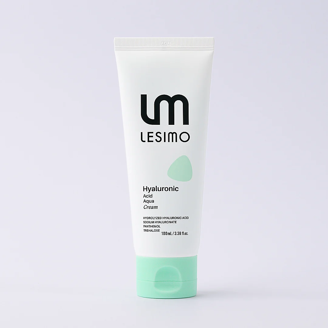 Lesimo Hyaluronic Acid Aqua Cream 100ml - Deep Hydration, Skin Barrier Strengthening, Lightweight Moisturizer / Vegan & Cruelty-Free LHAAC - Image 12