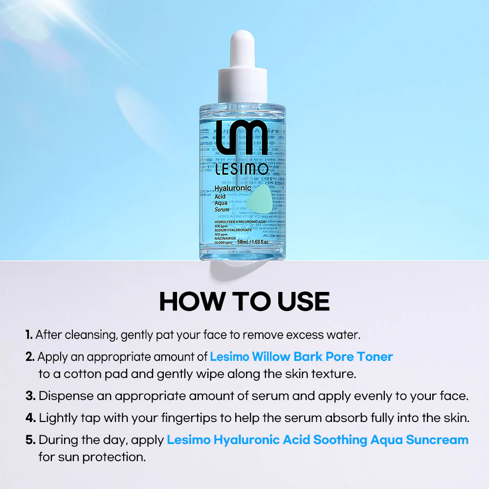 Lesimo Hyaluronic Acid Aqua Serum 50ml