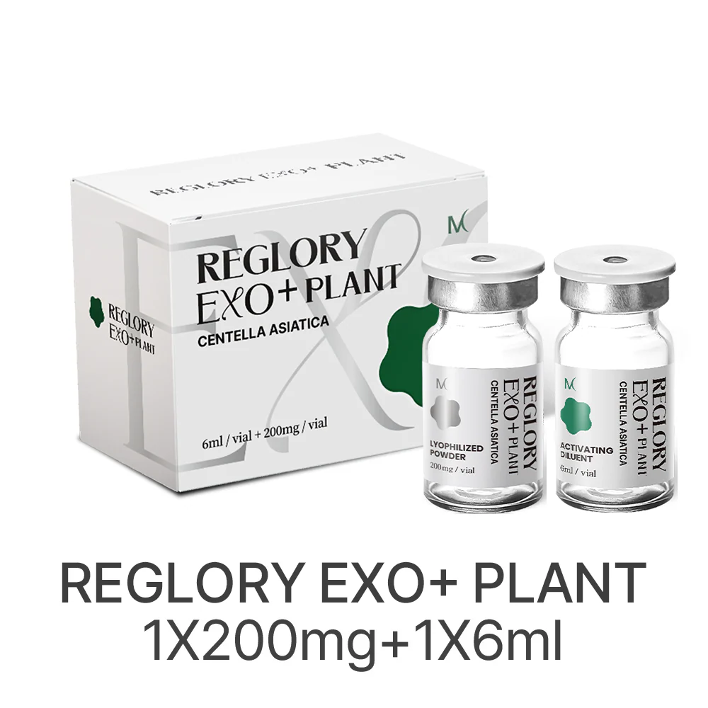 Reglory EXO+ Plant Exosome Skin Booster – Centella Asiatica Plant Exosome Ampoule for Microneedling, Skin Rejuvenation, Hydration, Skin Repair & Professional Skincare Treatments - Image 2