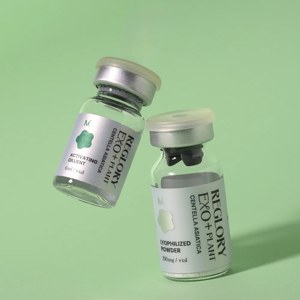 Reglory EXO+ Plant Exosome Skin Booster – Centella Asiatica Plant Exosome Ampoule for Microneedling, Skin Rejuvenation, Hydration, Skin Repair & Professional Skincare Treatments - Image 6
